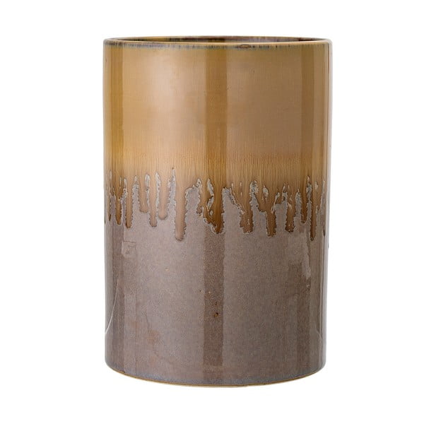 Zabri barna agyagkerámia váza, magasság 21 cm - Bloomingville