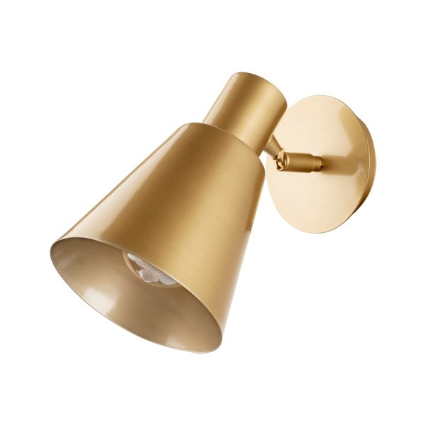 Icon aranyszínű fali lámpa, magasság 22 cm - Squid Lighting