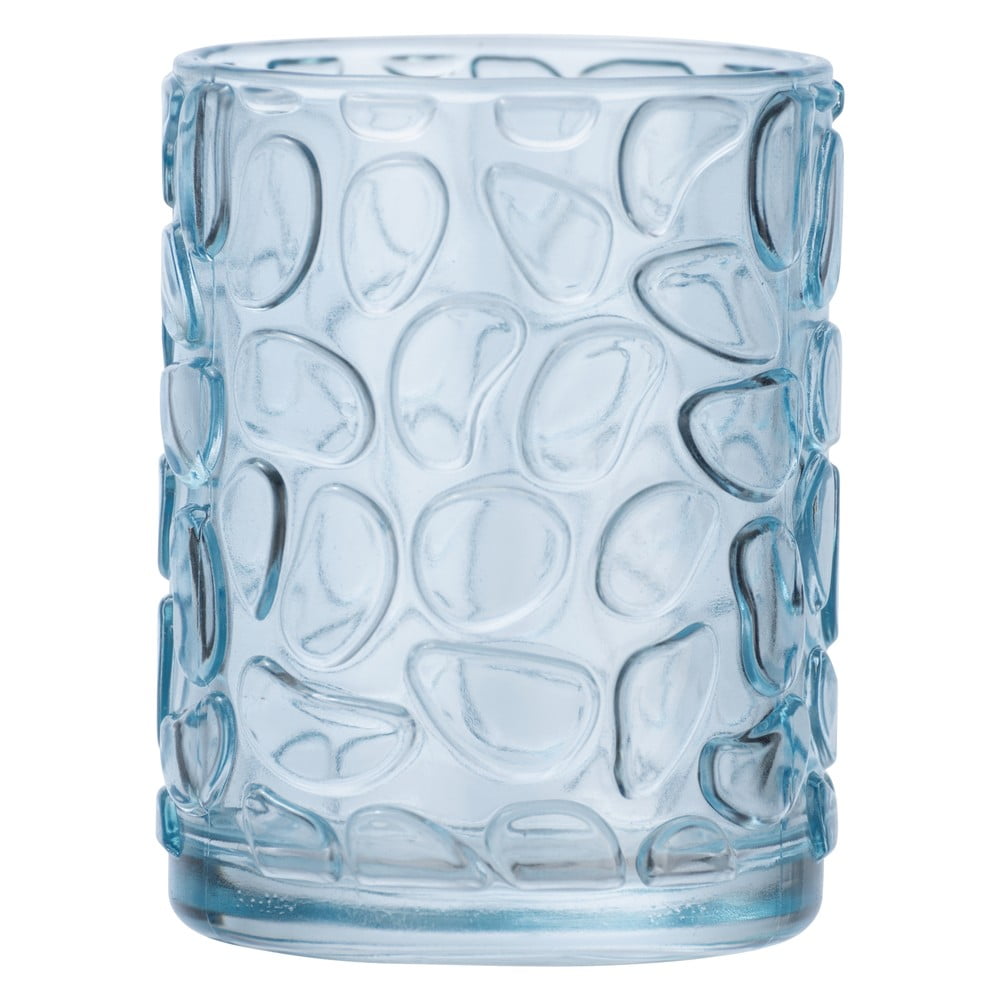 Vetro Foglia világoskék üveg fogkefetartó pohár - Wenko