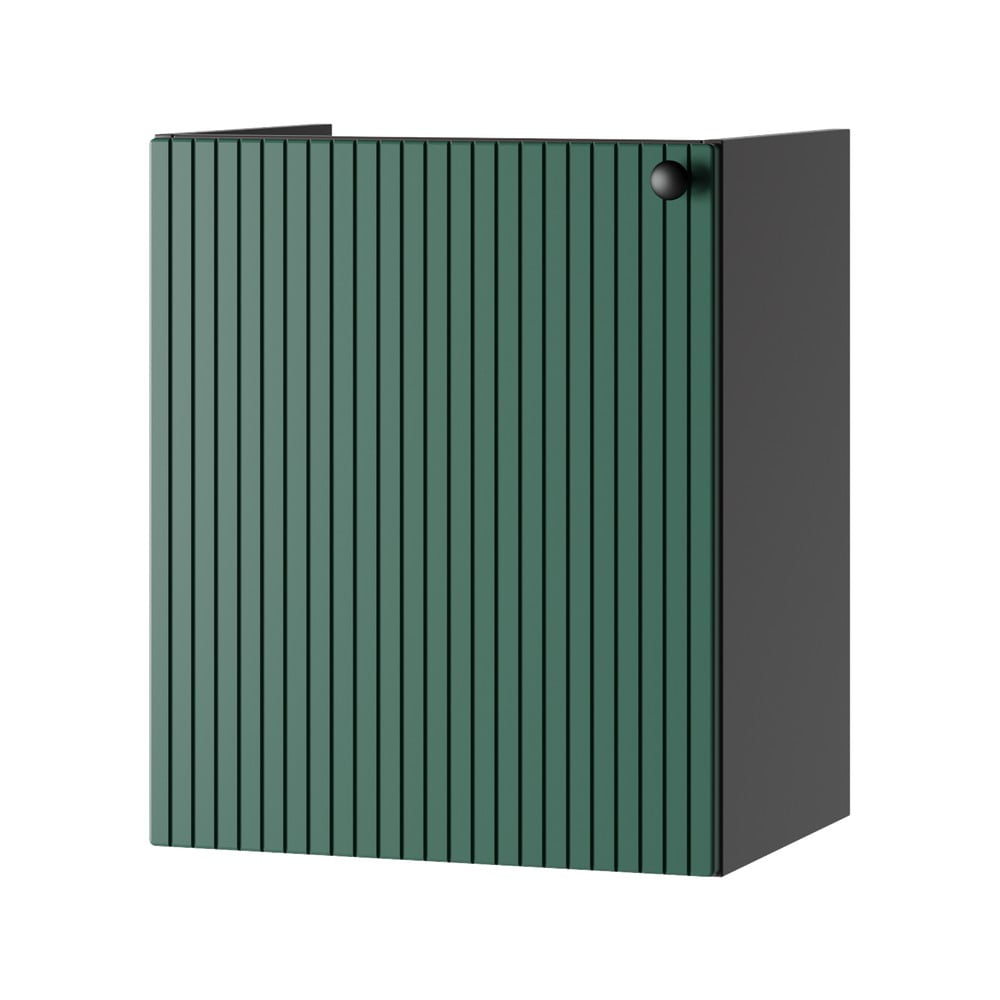 Zöld-antracitszürke alacsony fali mosdó alatti szekrény 46,5x55,5 cm Asti – STOLKAR
