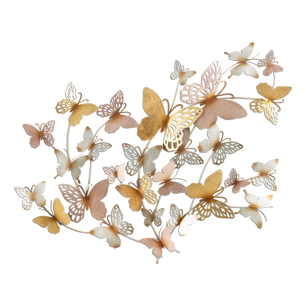 Fém fali dekoráció 132x95,5 cm butterflies - mauro ferretti