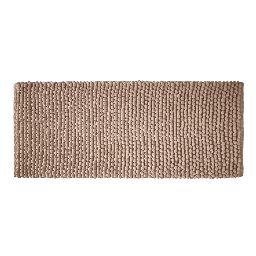 Barna fürdőszobai kilépő 50x120 cm Aspen Bobble – Bianca
