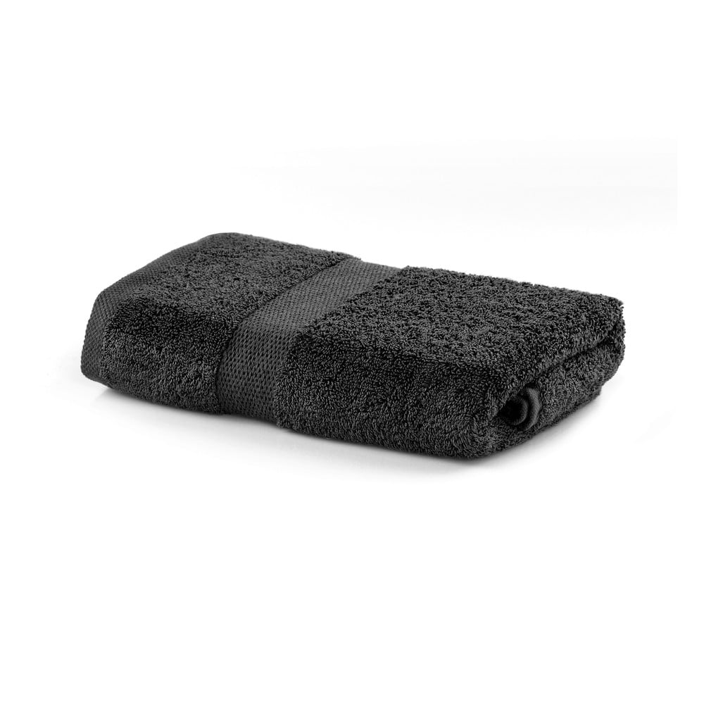 Marina sötétszürke törölköző, 50 x 100 cm - DecoKing