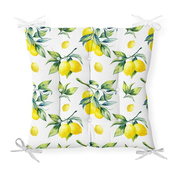 Lemons pamut keverék székpárna, 40 x 40 cm - Minimalist Cushion Covers