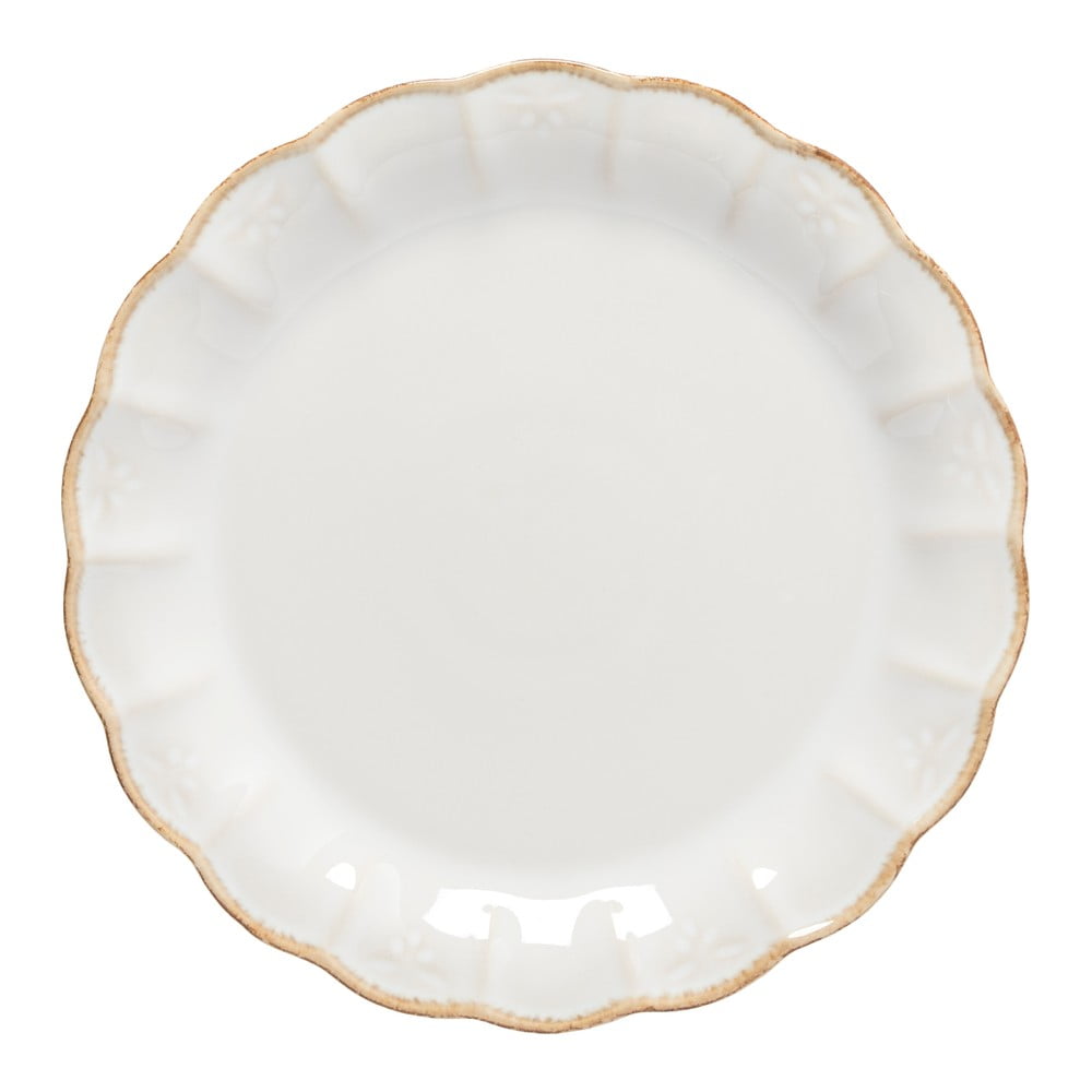Fehér agyagkerámia desszertes tányér, ⌀ 23 cm - Casafina