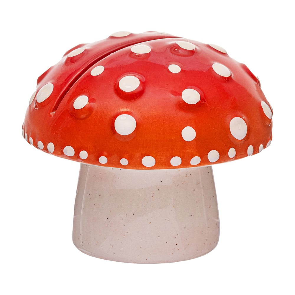 Piros kő álló képtartó 7x6 cm Mushroom – Sass & Belle