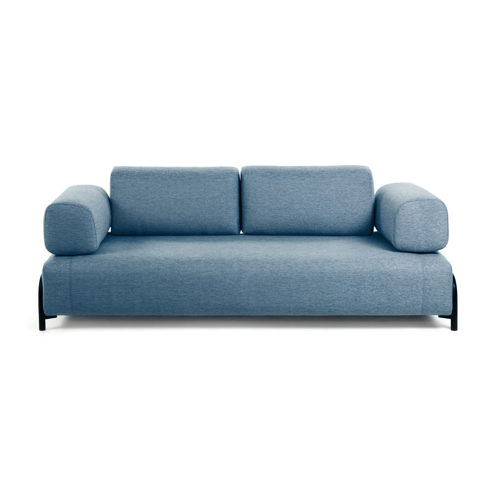 Compo kék karfás kanapé - kave home