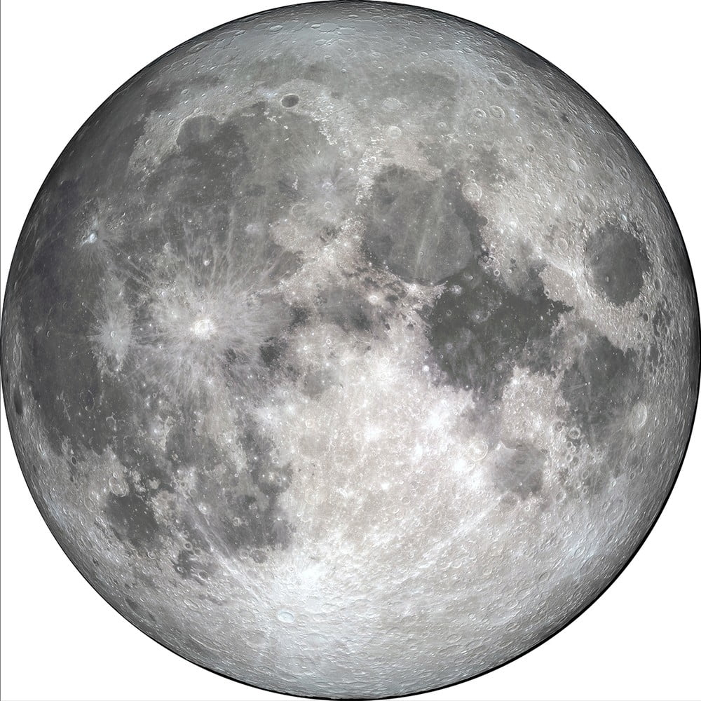 Kép 70x70 cm The Moon – Malerifabrikken