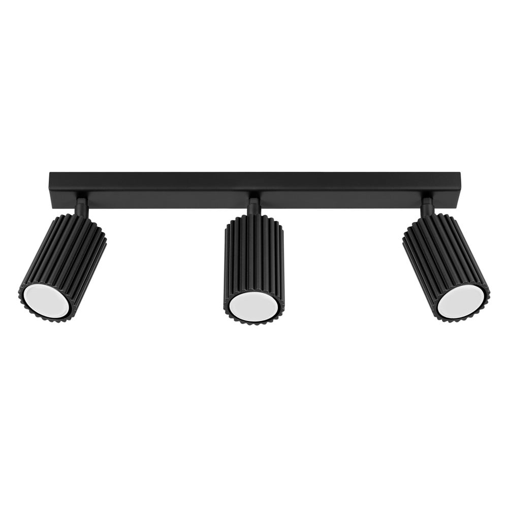 Fekete mennyezeti lámpa 6,5x45 cm Gleam – Nice Lamps