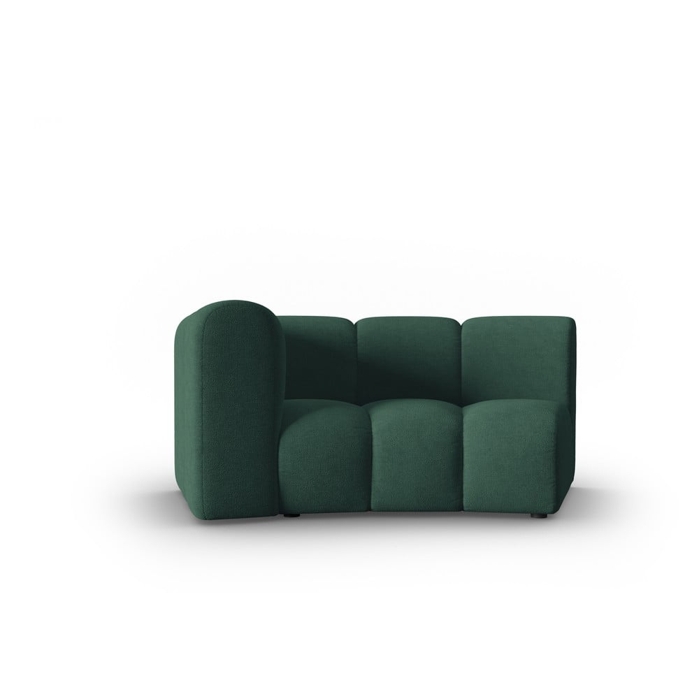 Zöld kanapé modul (bal oldali) lupine – micadoni home