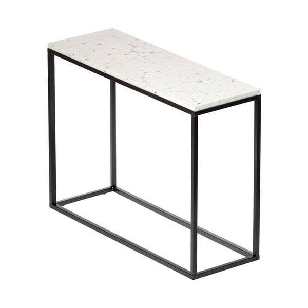 Bianco konzolasztal kő asztallappal - RGE