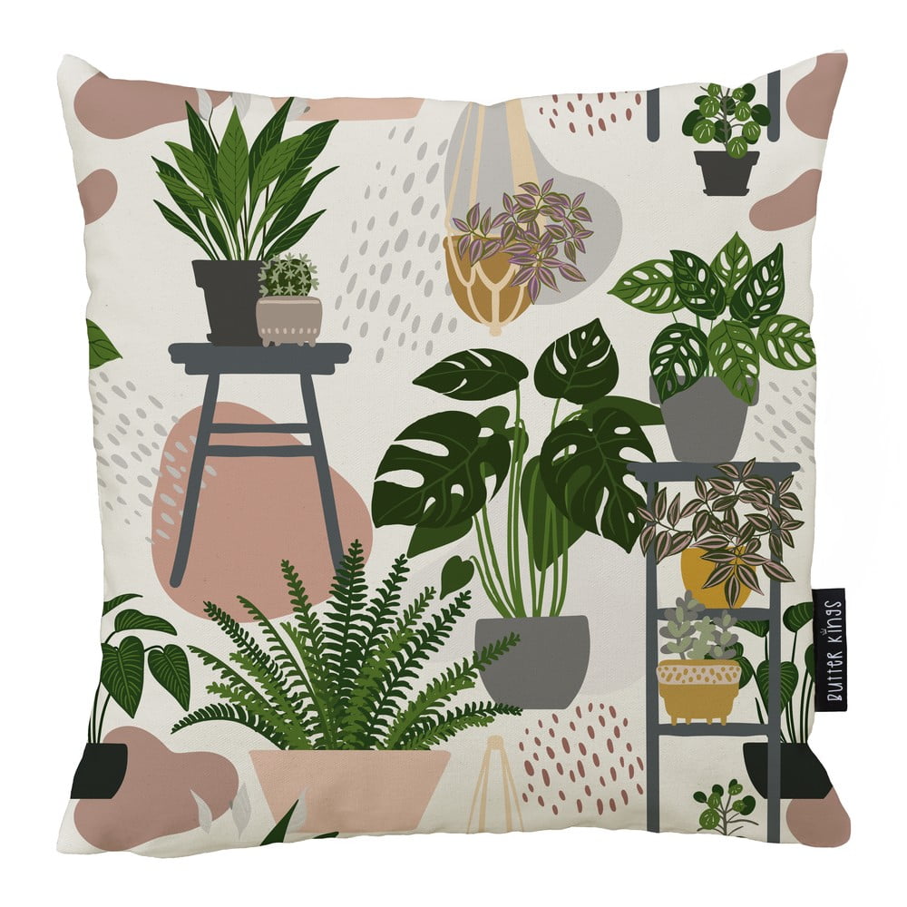 Green Home pamut párna, 50 x 50 cm - Butter Kings