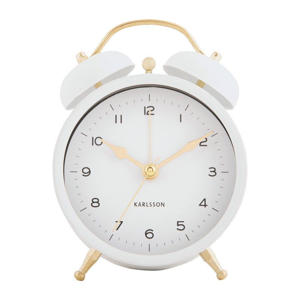 Ébresztőóra ø 10 cm Classic Twin Bell – Karlsson