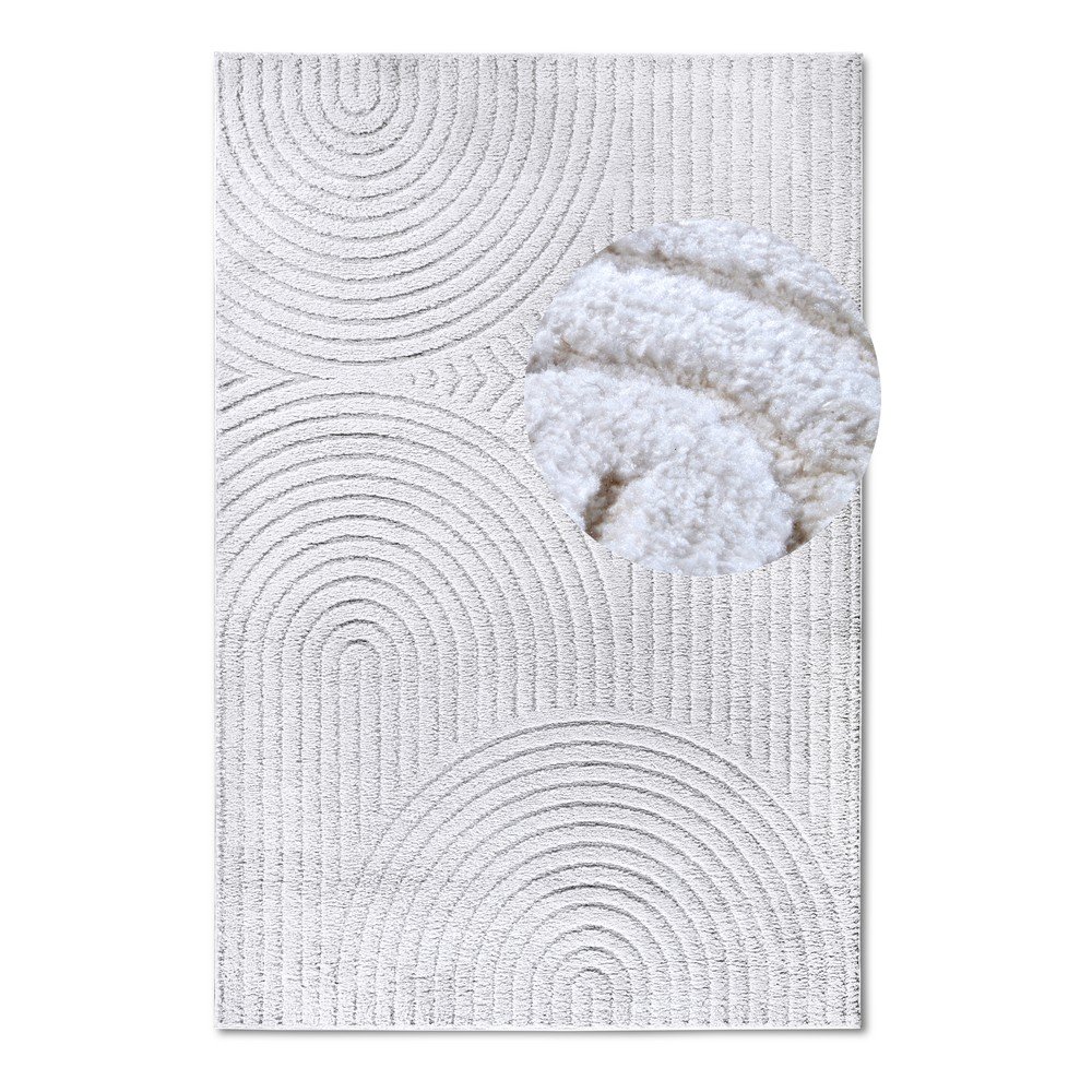 Fehér szőnyeg 120x170 cm Panglao New York White – Elle Decoration