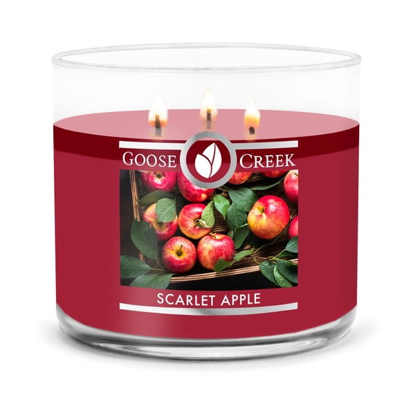 Scarlet Apple illatgyertya, égési idő 35 óra - Goose Creek