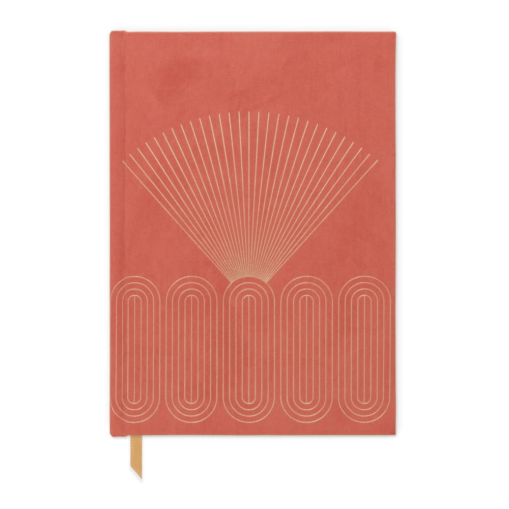 Jegyzetfüzet 192 oldal A5 Bright Terra Cotta – DesignWorks Ink