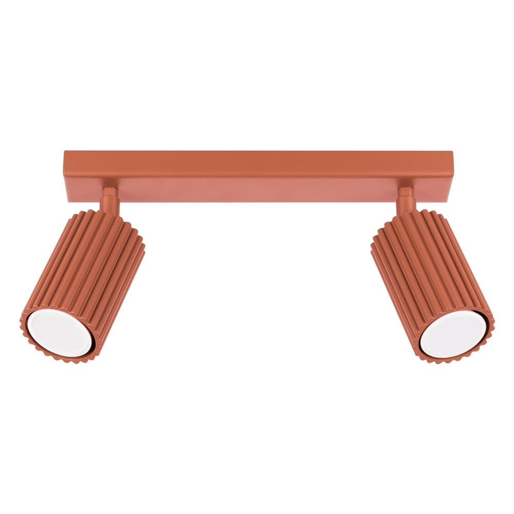 Téglavörös mennyezeti lámpa 6,5x30 cm Gleam – Nice Lamps