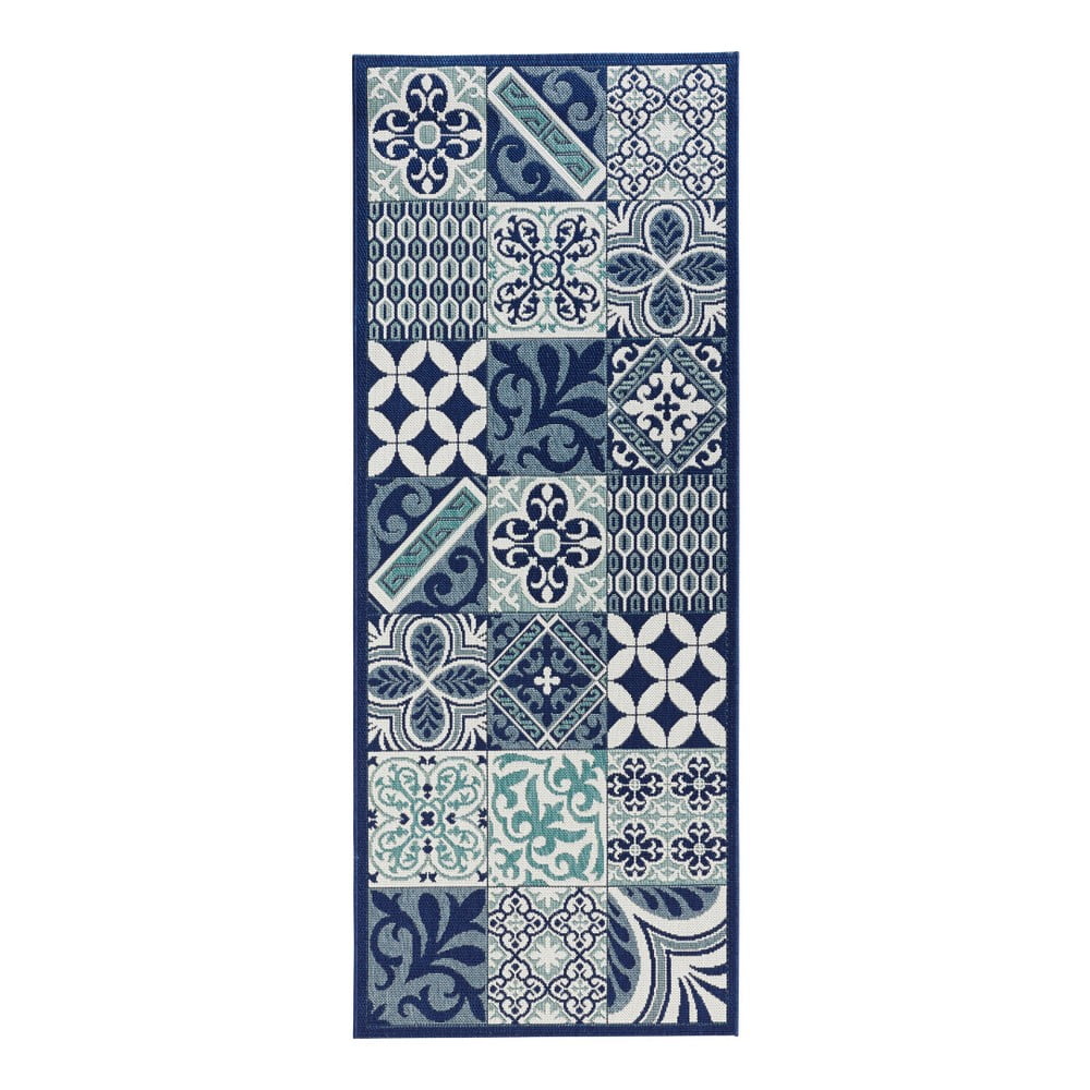 Soho Accent kék futószőnyeg, 80 x 200 cm - Zala Living