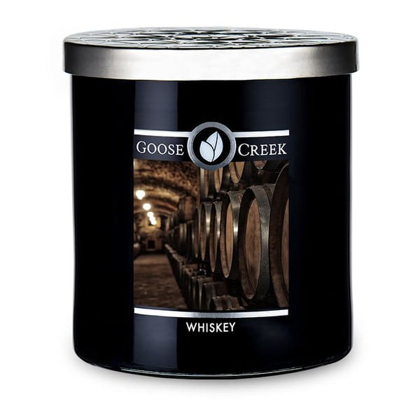 Whiskey illatgyertya dobozban férfiaknak, égési idő 60 óra - Goose Creek