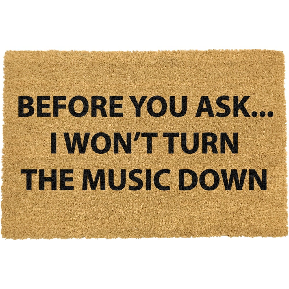 Loud Music lábtörlő, 40 x 60 cm - Artsy Doormats