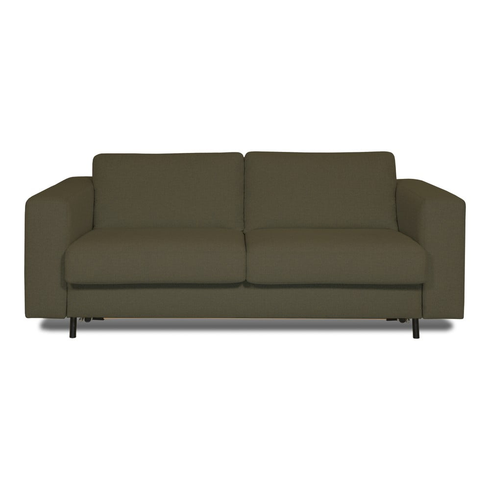 Vika zöld kinyitható kanapé, 202 cm - scandic