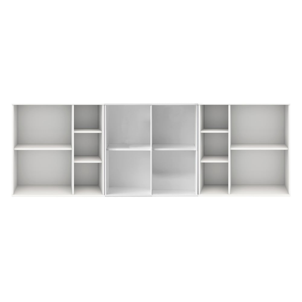 Hammel furniture fehér fali könyvespolc hammel mistral kubus