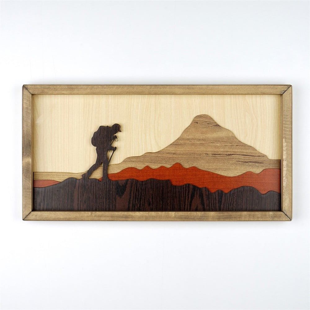 Mountaineer fa kép, 50 x 25 cm - Kate Louise
