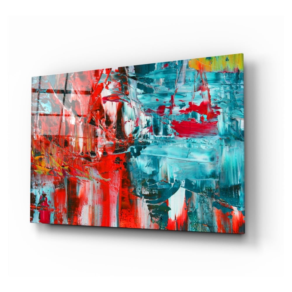 Abstract Reflection üvegkép, 110 x 70 cm - Insigne