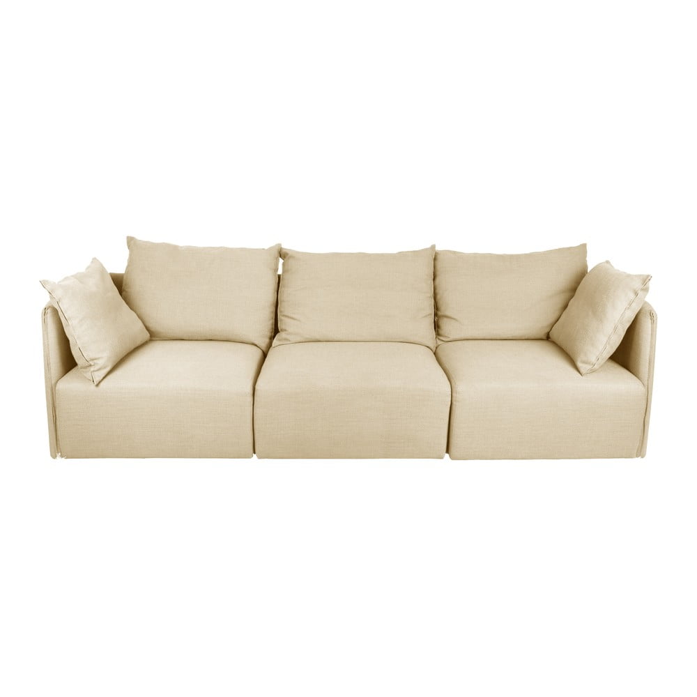 Krémszínű kanapé 270 cm dune – temahome