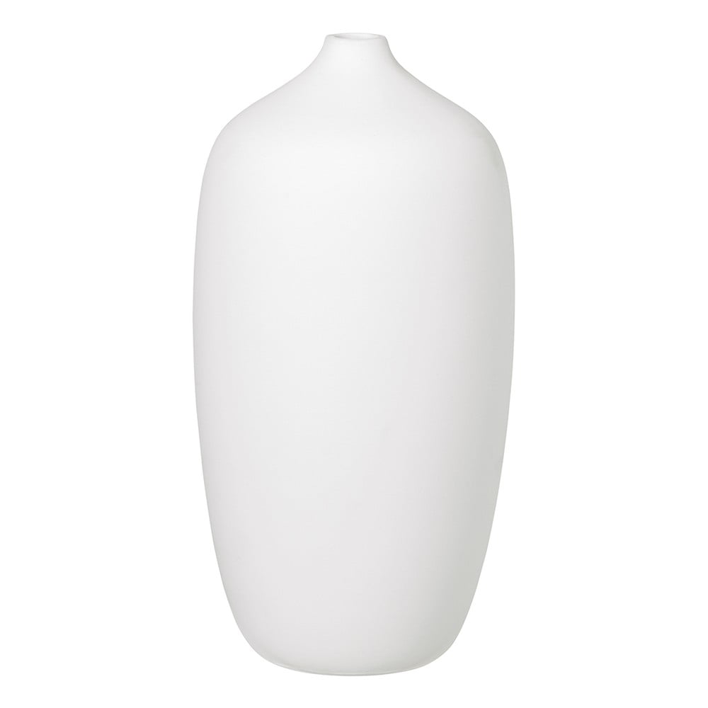 Fehér kerámia váza, magasság 25 cm - Blomus