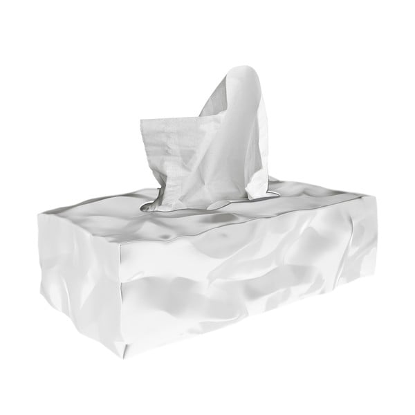 Wipy II fehér zsebkendőtartó doboz - Essey
