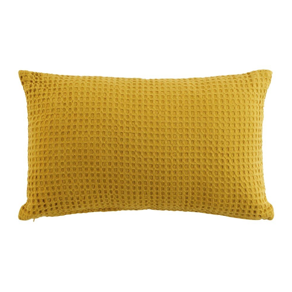 Díszpárna 30x50 cm Gaufrette – douceur d'intérieur