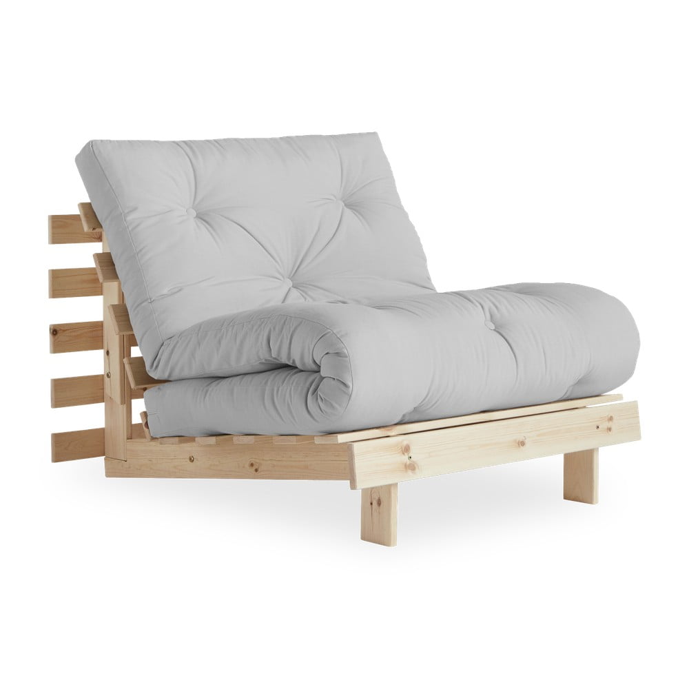 Roots Raw/Light Grey variálható fotel - Karup Design