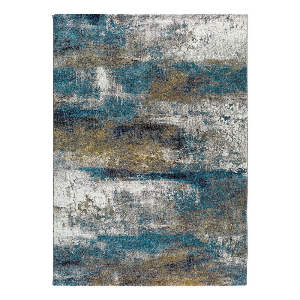 Kalia abstract kék szőnyeg, 140 x 200 cm - universal