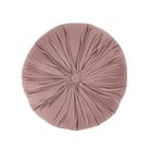 Velvet világos rózsaszín bársony díszpárna, ø 38 cm - Tiseco Home Studio