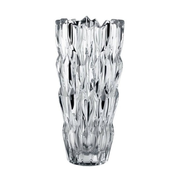 Quartz kristályüveg váza, ⌀ 26 cm - Nachtmann