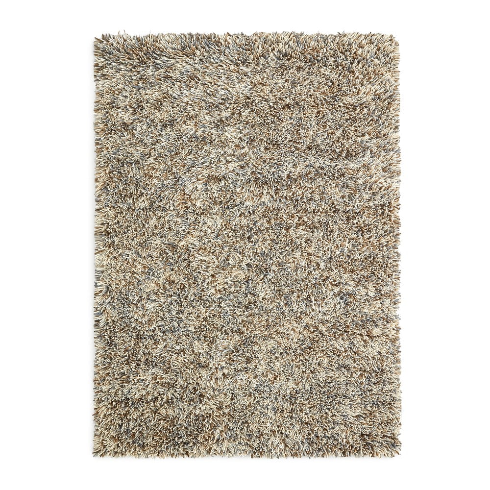 Szürke-bézs gyapjú szőnyeg 160x230 cm maddi – kave home