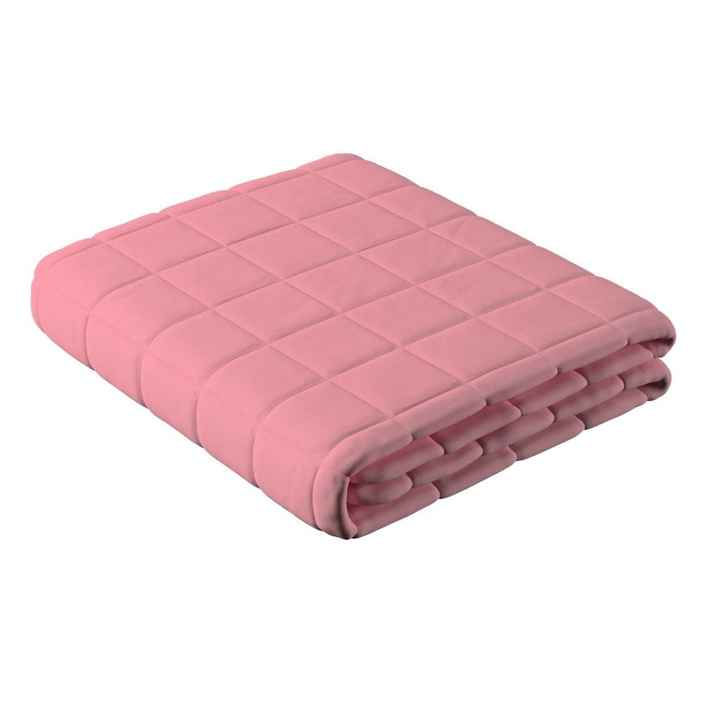 Rózsaszín steppelt ágytakaró franciaágyra 170x210 cm Happiness - Yellow Tipi