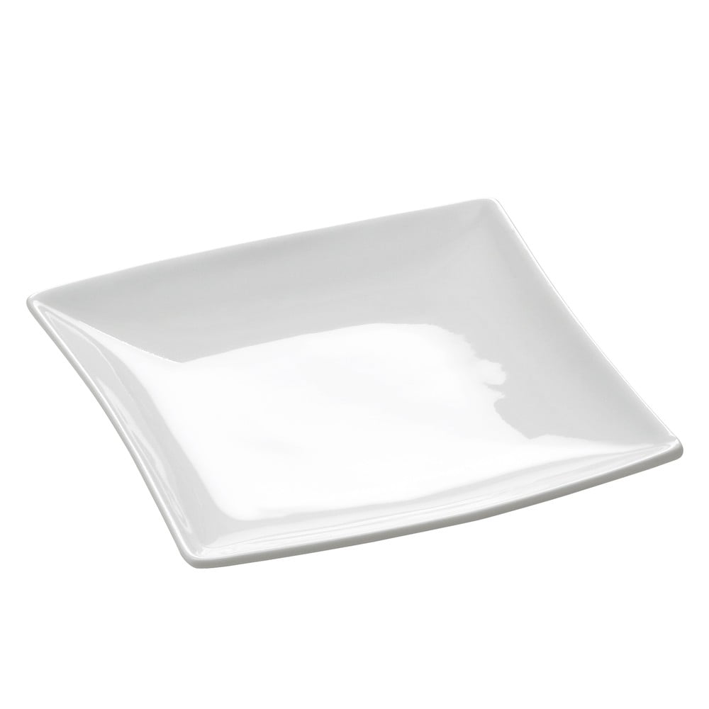 East Meets West fehér porcelán desszertes tányér, 13 x 13 cm - Maxwell & Williams