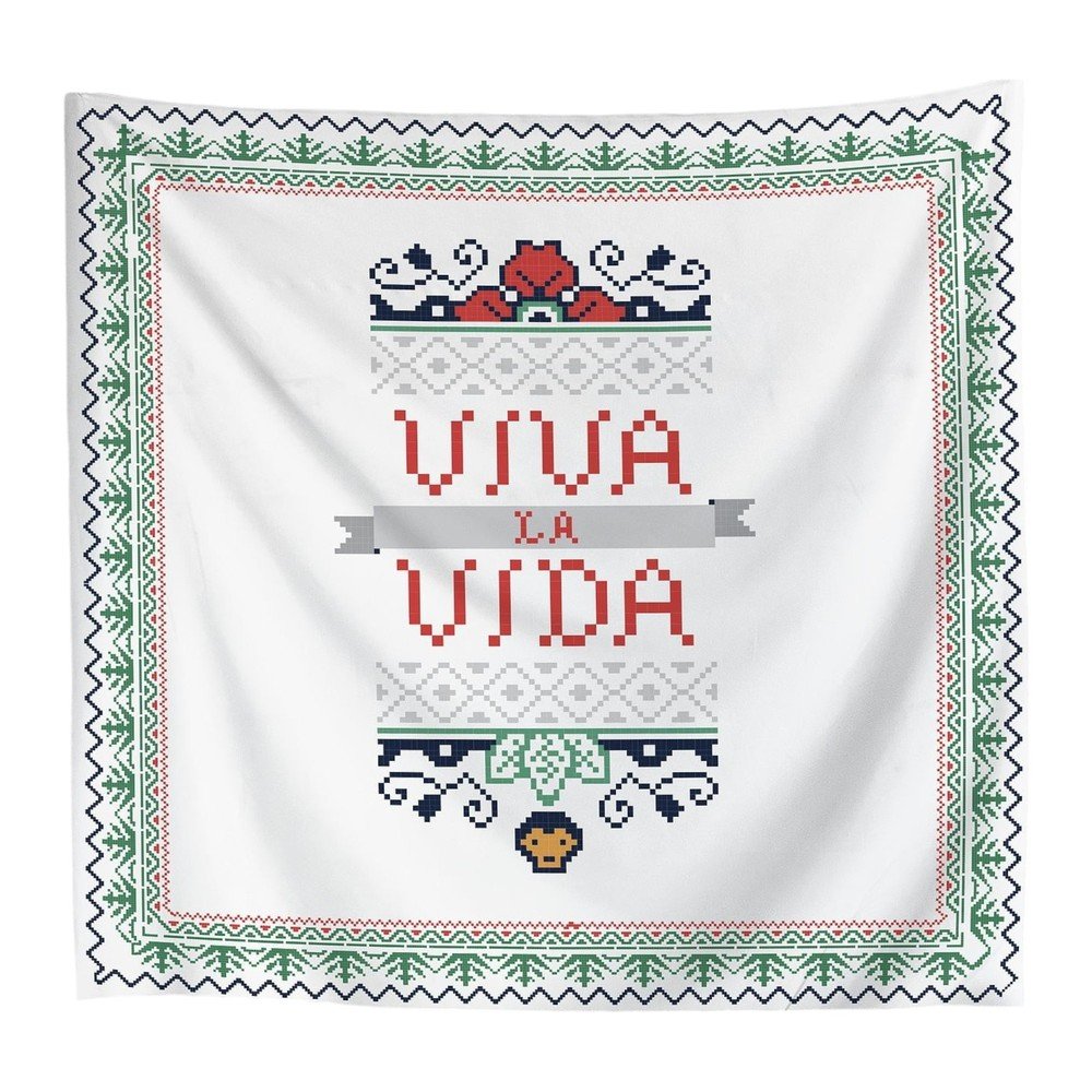 Faliszőnyeg 140x140 cm Viva la Vida – Really Nice Things