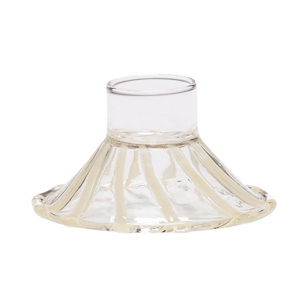 Üveg gyertyatartó Heir – Hübsch