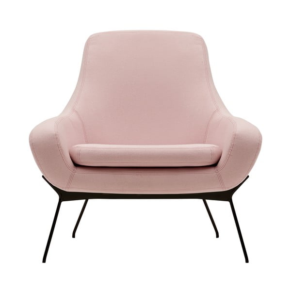 Noomi világos rózsaszín fotel - Softline