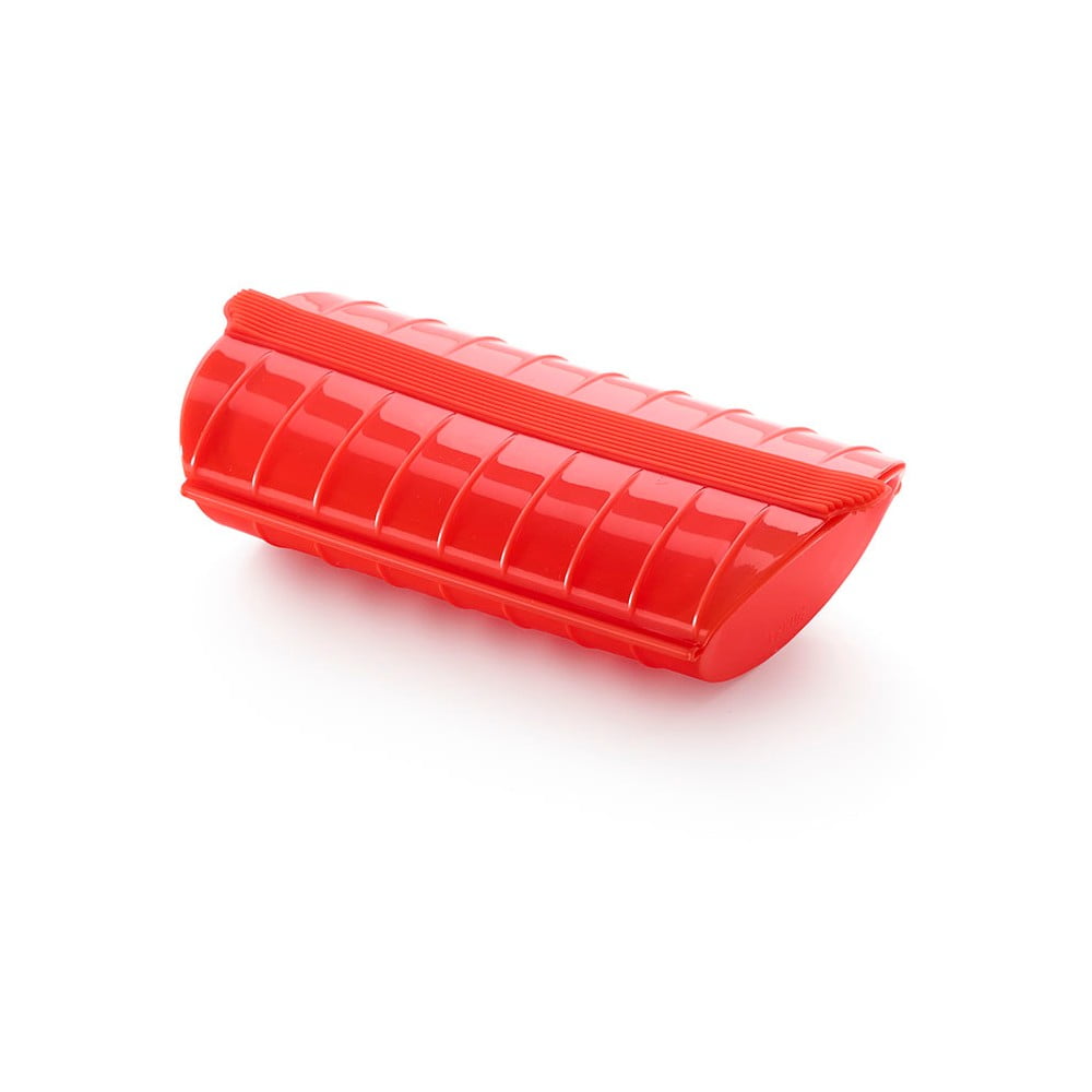 Steam Case piros szilikon párolóedény - Lékué