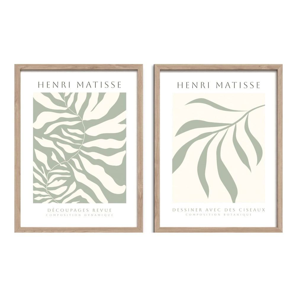 Kép szett 2 db-os 30x40 cm Sage – Styler