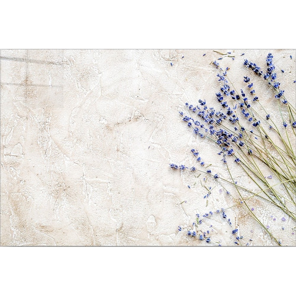 Üveg kép 70x50 cm Lavender – Wallity