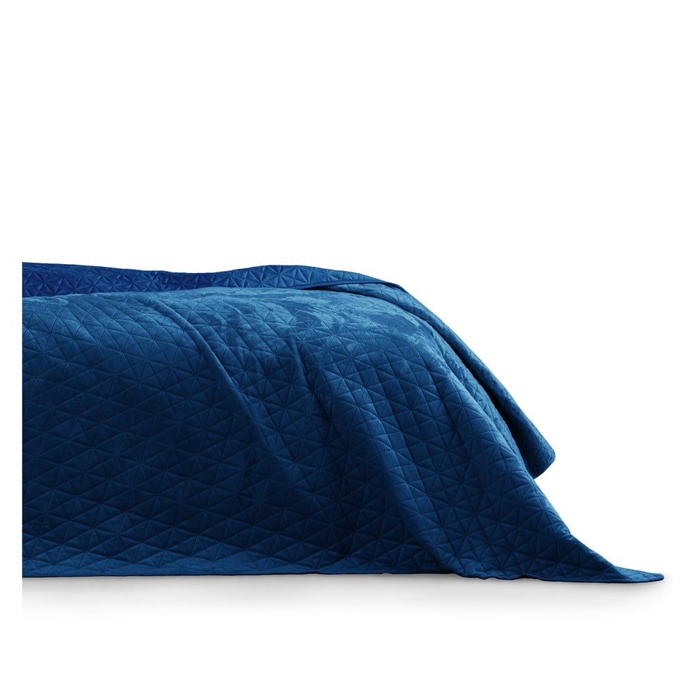 Laila Royal kék ágytakaró, 220 x 240 cm - AmeliaHome