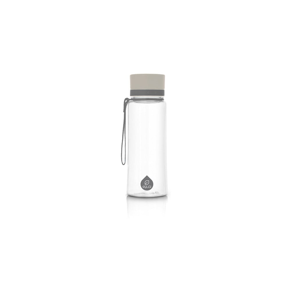 BPA mentes műanyag kulacs 600ml - Plain Grey - Equa