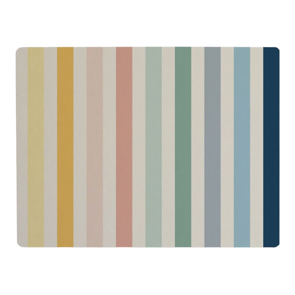 Stripes színes íróasztal alátét, 55 x 35 cm - The Wild Hug
