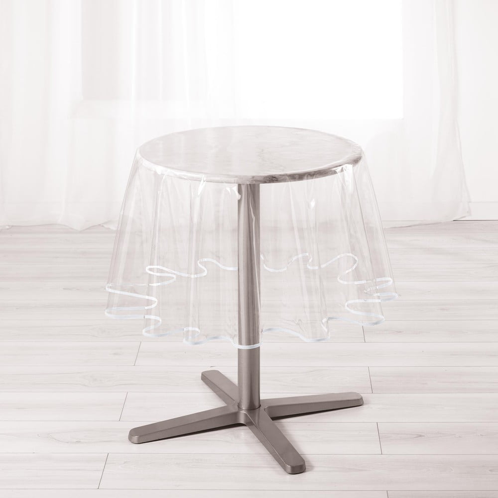 PVC lemosható asztalterítő ø 180 cm Garden – douceur d'intérieur