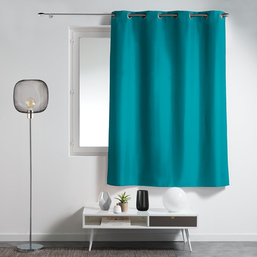 Kék függöny 140x180 cm Essentiel – douceur d'intérieur